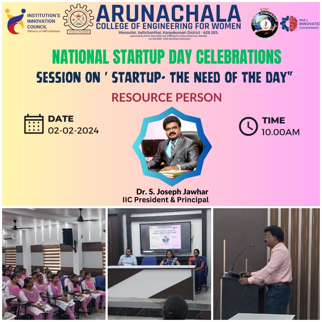 National Startup Day Celebration Session on 